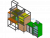 Material Rack For 5 Manual Assembly Lines