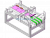 Automated Sheet Feeding Machine Single Sheet Discharge