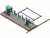 Rail-Type Adjustable Iron Plate Separator