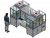 Automatic Glass Wafer Inspection and Sorting Machine With Reel Take-Up and Release Mechanism