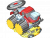 3d Model of a Toy Heavy Truck