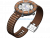 A Watch With a Wood Chip Decoration Design