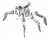 Spider-Inspired Surveillance Robot