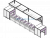 Double-speed chain conveyor line with dual layers