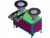 Diagram of dual vibrating feeders for gears and bearings