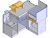 Supermarket Series Equipment – Checkout Counter 3 3d Model