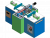 3d Model of an Automatic Steel Pipe Punching Machine