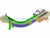 90-Degree Flexible Chain Plate Turning Line