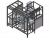 Storage Box Cleaning and Inspection Palletizing and Feeding Machine