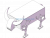 Wooden Ox and Flowing Horse Model