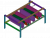 Gear Rack Opening and Closing Mechanism