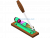 Mechanical Nutcracker Tool, Includes Simulated Animation