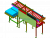 Design of a Double-Layer Conveyor Rack With Flow Rails