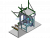 Bucket-Type Reciprocating Lifting Mechanism
