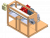 Fishing Net Heat Setting Machine