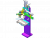 Rotating Transfer Linkage Robot Arm