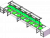 Left-Right Cyclic Multiple Chain Line